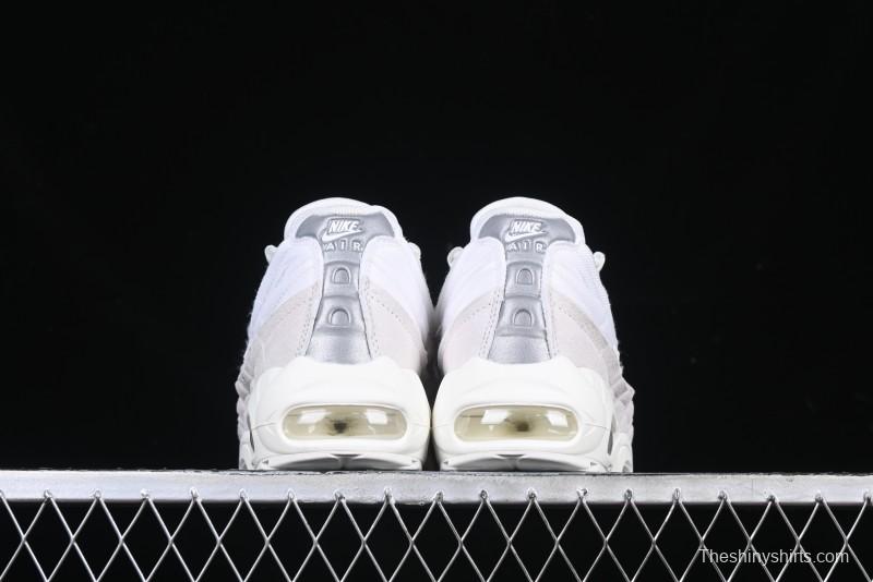 Nike Air Max 95 Retro Running Shoes with Air Cushion - CU8406-100