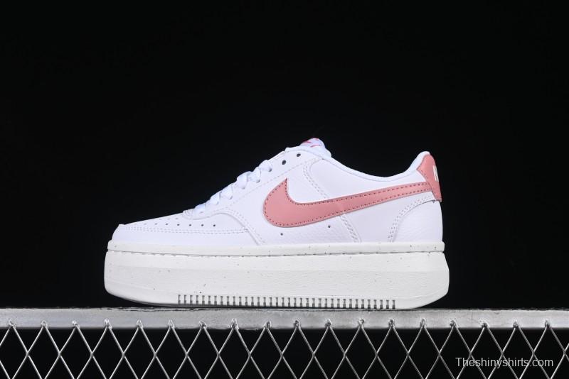 Nike Court Vision Alta Low-Top Casual Sneakers with Thick Sole - DZ5394-102