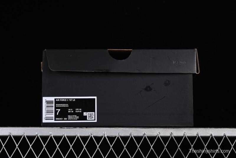 Nike Air Force 1 Low Luxe Casual Sneakers with Thick Sole and Waterproof Design - DM2451-200