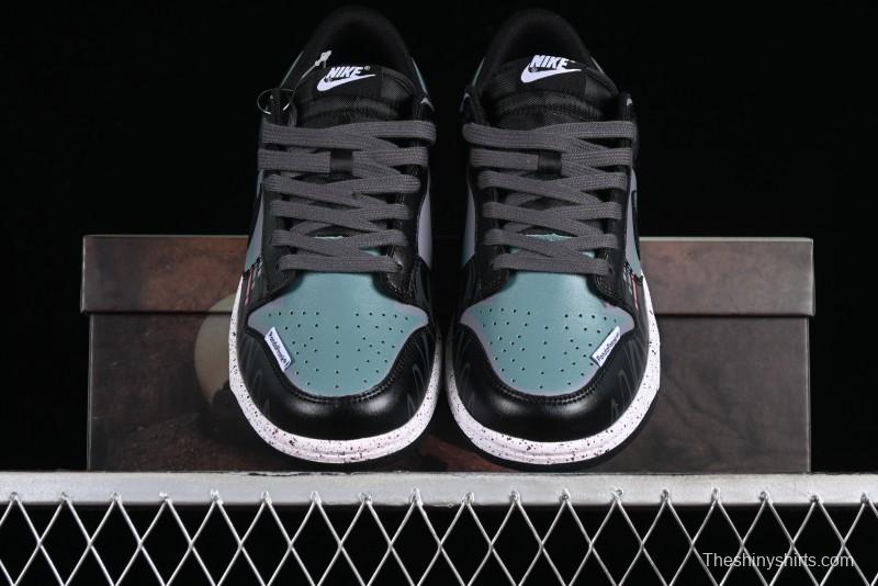 Nike Dunk Low Panda Prank Universe Exploration - Black Purple SB Strap Low Top Casual Skate Shoes - DV0831-002