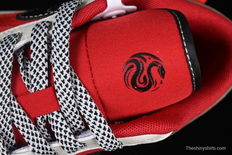 Nike Air Jordan 1 Low Supreme Collaboration Year of the Snake Limited Edition Retro Basketball Shoes - FC1688-203