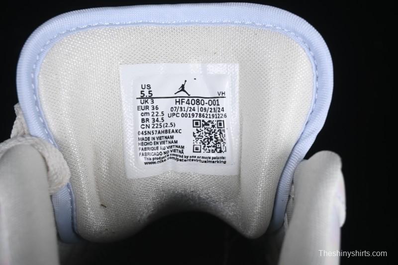 Nike Air Jordan 1 Low "Year of the Snake 2025" Retro Basketball Shoes with Pearl Iridescent Finish - HF4080-001