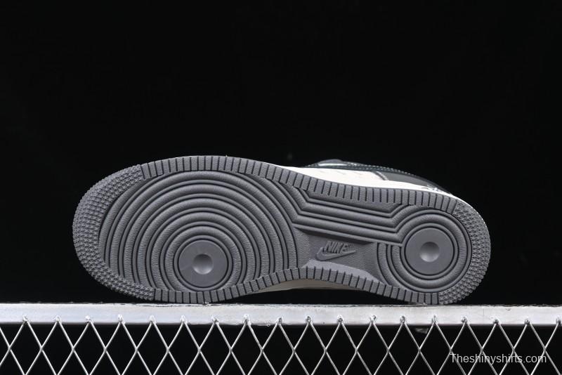 Nike Air Force 1 '07 Low Stussy Collaboration - Nebula Grey Low-Top Casual Sneakers - XZ3328-168