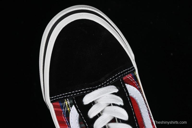 Vans Old Skool 36 DX Anaheim Collection Checkered Low-Top Canvas Sneakers - VN0A38G2PXC