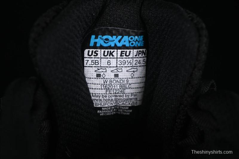 HOKA ONE ONE Bondi 9 Knit Lightweight Casual Running Shoes - 1162011 BBLC