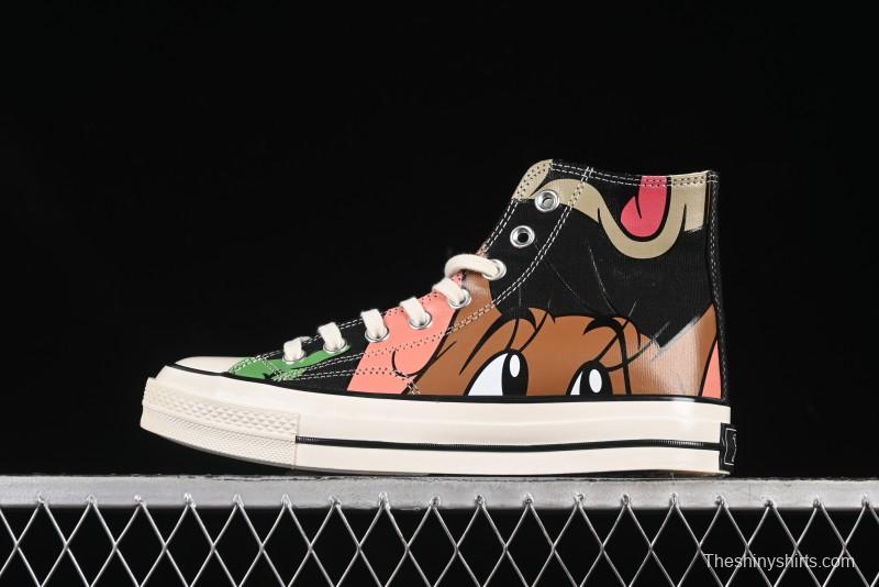 Converse Chuck Taylor All Star 1970s High Top Canvas Sneakers with Tom and Jerry Design - A15110C