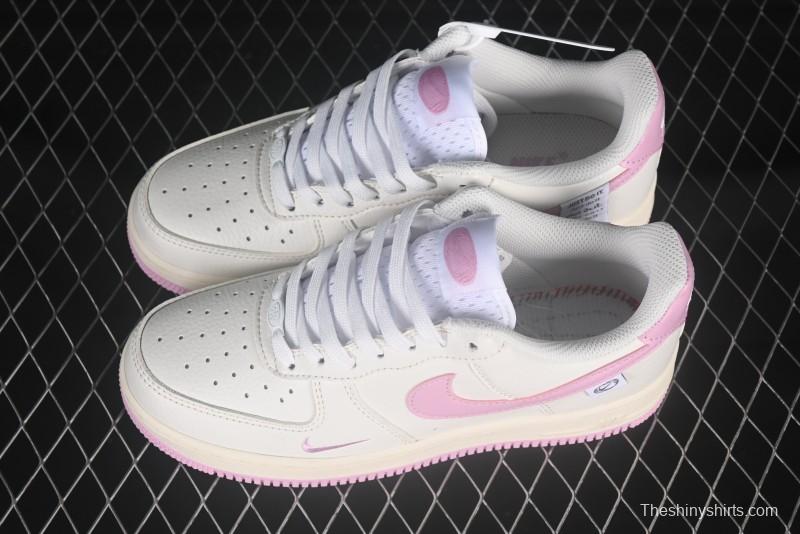 Nike Air Force 1'07 Low Custom Casual Sneakers with Full-Length Air Cushion - DD8959-100