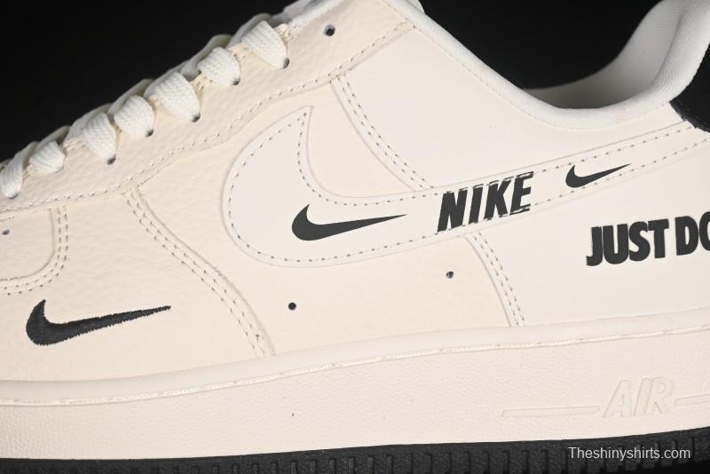 Nike Air Force 1 '07 Low Just Do It Collaboration Casual Sneakers - DF0188-054