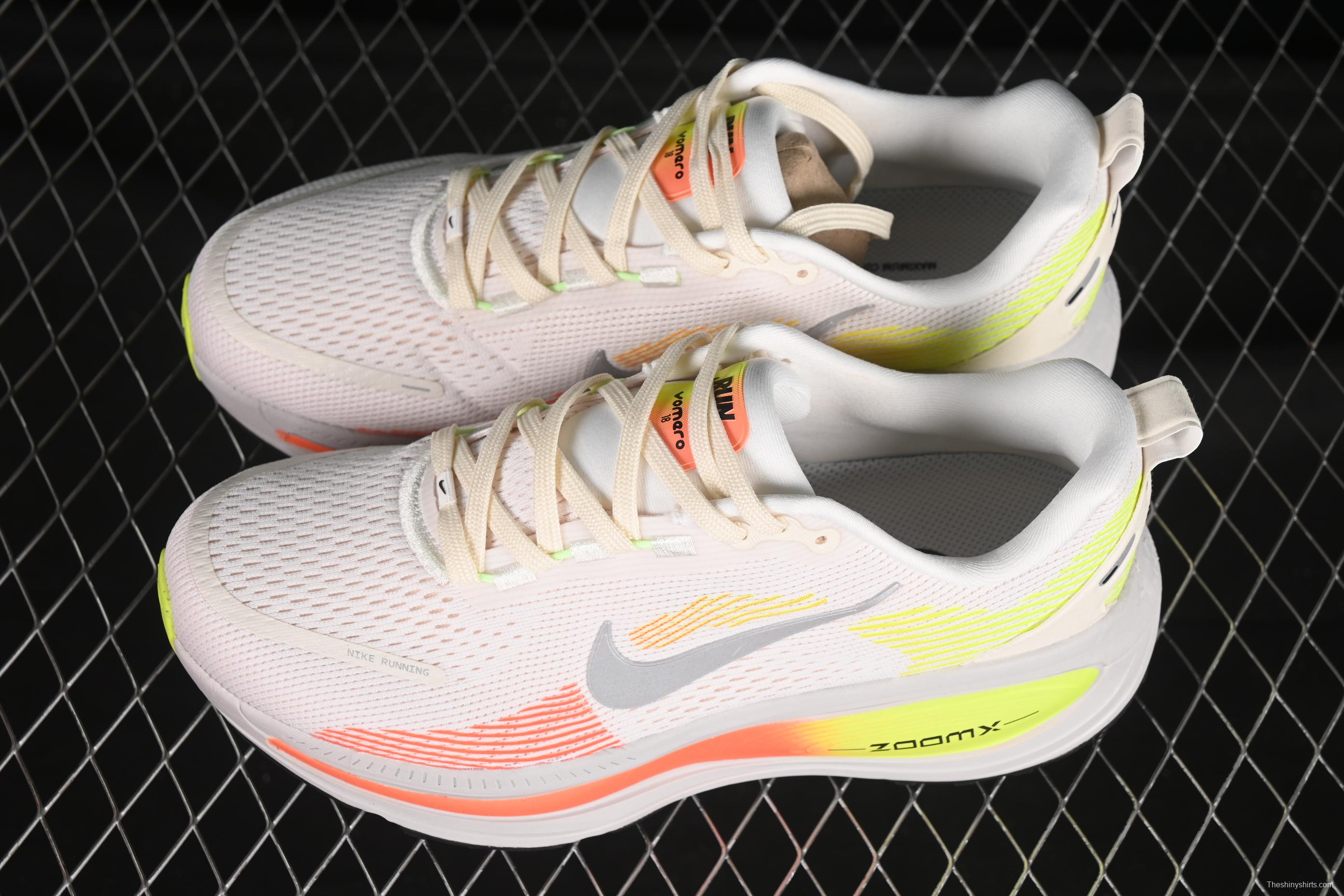 Nike Air Zoom Vomero 18 Lunar Running Shoes with Enhanced Cushioning - HQ2157-003