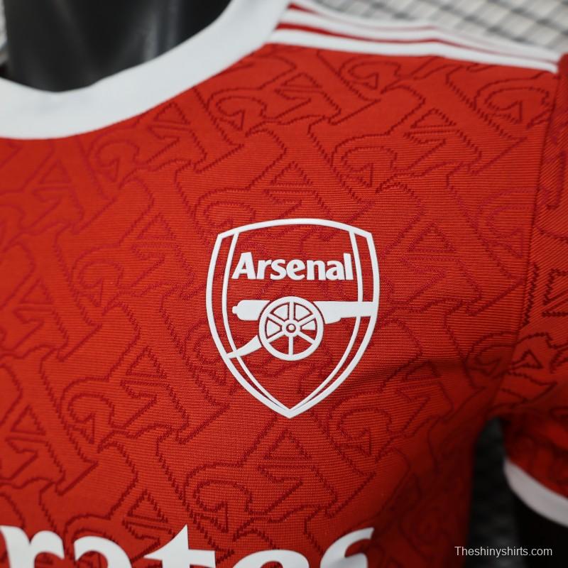 Player Version 25/26 Arsenal Red Pre-Match Special Jersey