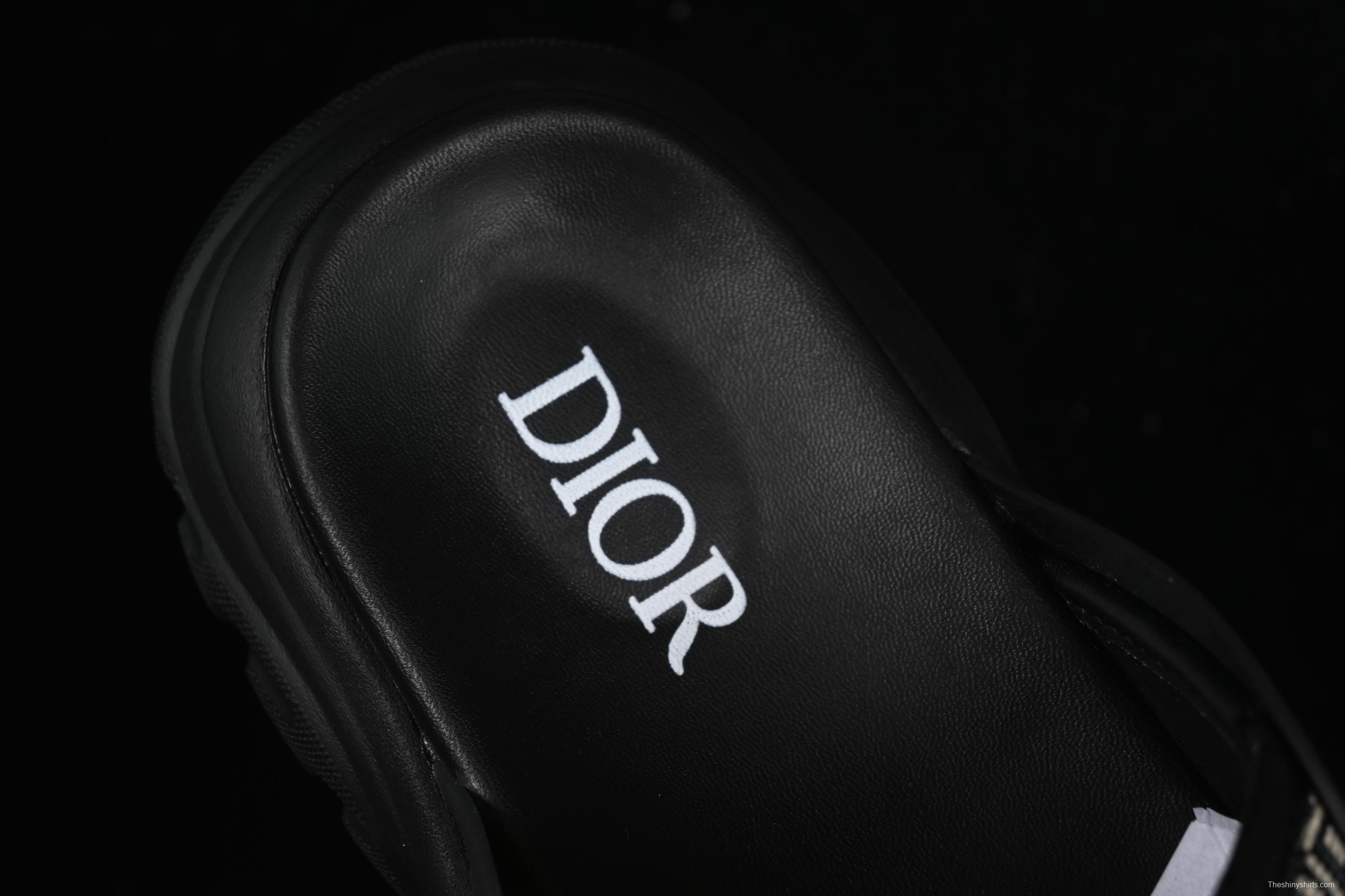 Dior H-Town Oblique Summer Men's Platform Casual Sandals - 3SA132ZYF