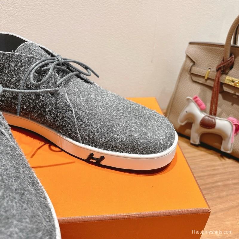 2025 Unisex H Grey Felt Boots AS00380