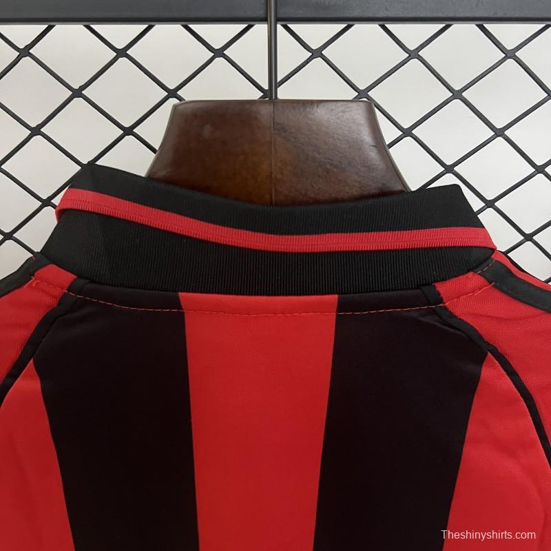 98/99 Kids AC Milan Home Size 16-28 Jersey