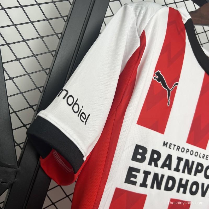 25/26 PSV Eindhoven Home Jersey