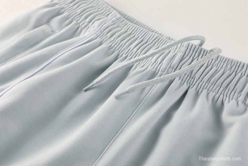 25/26 Real Madrid Hoodie Full Zipper Jacket + Long Pants