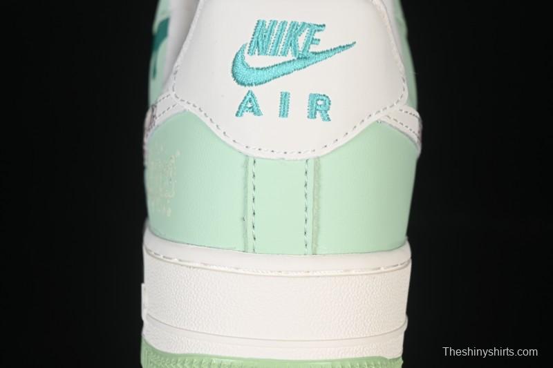 Nike Air Force 1'07 Low Casual Sneakers with Full-Length Air Cushion - KB1688-007