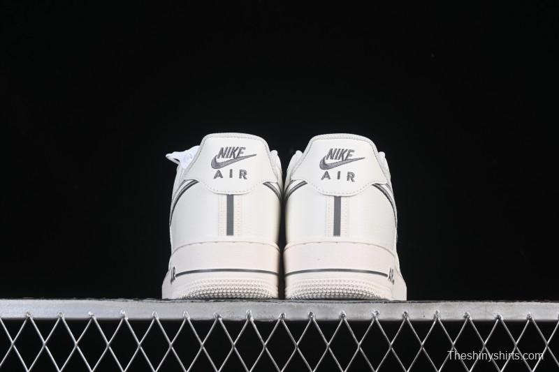 Nike Air Force 1 '07 Low Casual Sneakers with Full-Length Air Cushion - IB7677-101