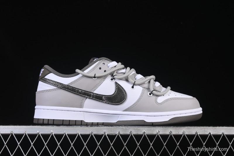 Nike SB Dunk Low Just Do It Anniversary Custom Low-Top Skate Shoes HF5441-111