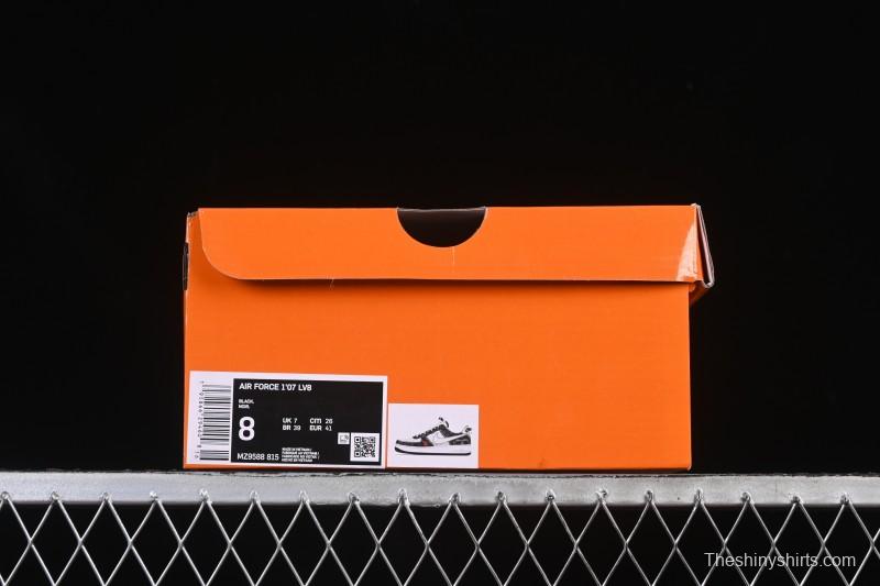 Nike Air Force 1 '07 Low LV Collaboration Denim Beige Black Stitching Casual Sneakers - MZ9588-815