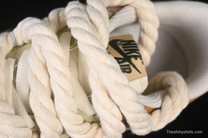 Nike Air Force 1 '07 Low Milk Coffee Bear Hand-Drawn Doodle Casual Sneakers - XL2321-666