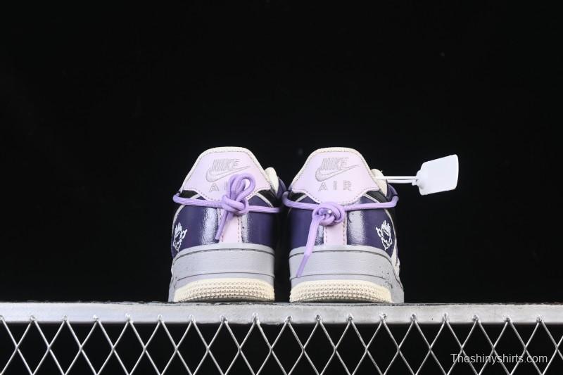 Nike Air Force 1 '07 Low Pixel Cloud Tracking Casual Sports Sneakers - CJ0304-106