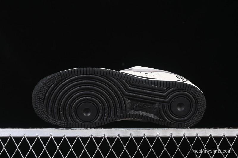 Nike Air Force 1 '07 Low G-Dragon Collaboration Daisy Beige Black Grey Casual Sneakers - QW5606-265