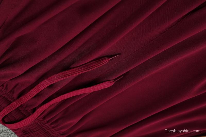 25/26 Arsenal Adidas Original Wine Short Sleeve Jersey+Shorts