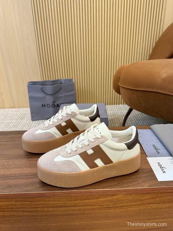 Hogan Platform Series H698 Thick Sole Casual Sneakers - H698