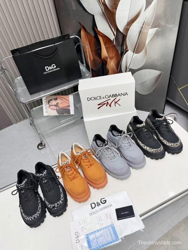 D&G Chunky Derby Casual Platform Shoes - AS00340