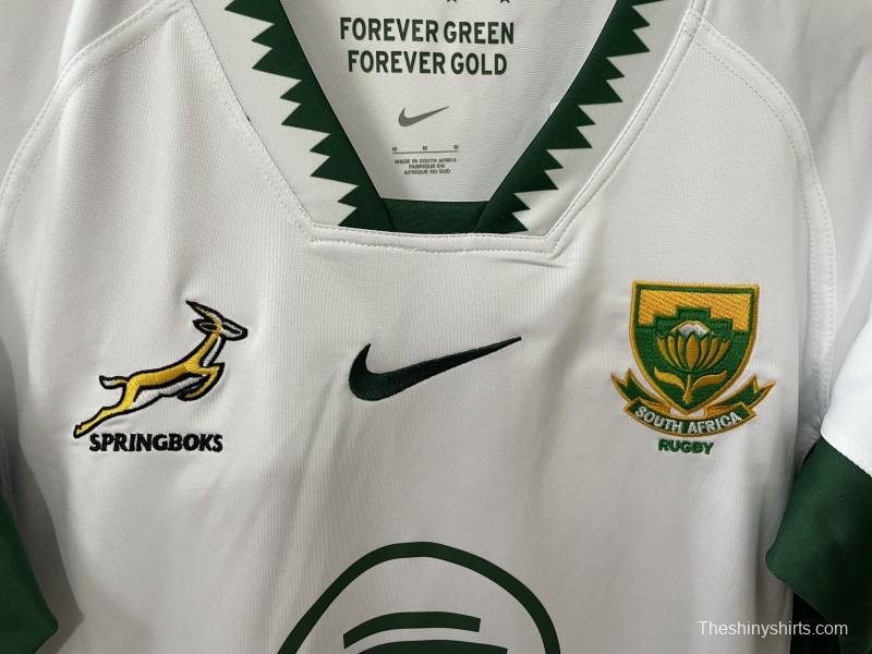 2026 South Africa Away White Rugby Jersey