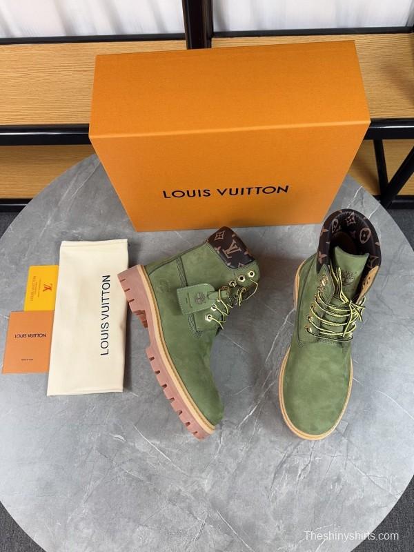 Timberland 6-Inch Monogram Ankle Boots Waterproof Suede Collaboration - LY00380