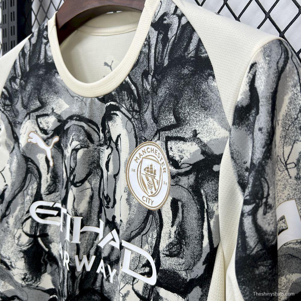 2025/26 Mens Manchester City Year Of The Horse Special Edition Jersey