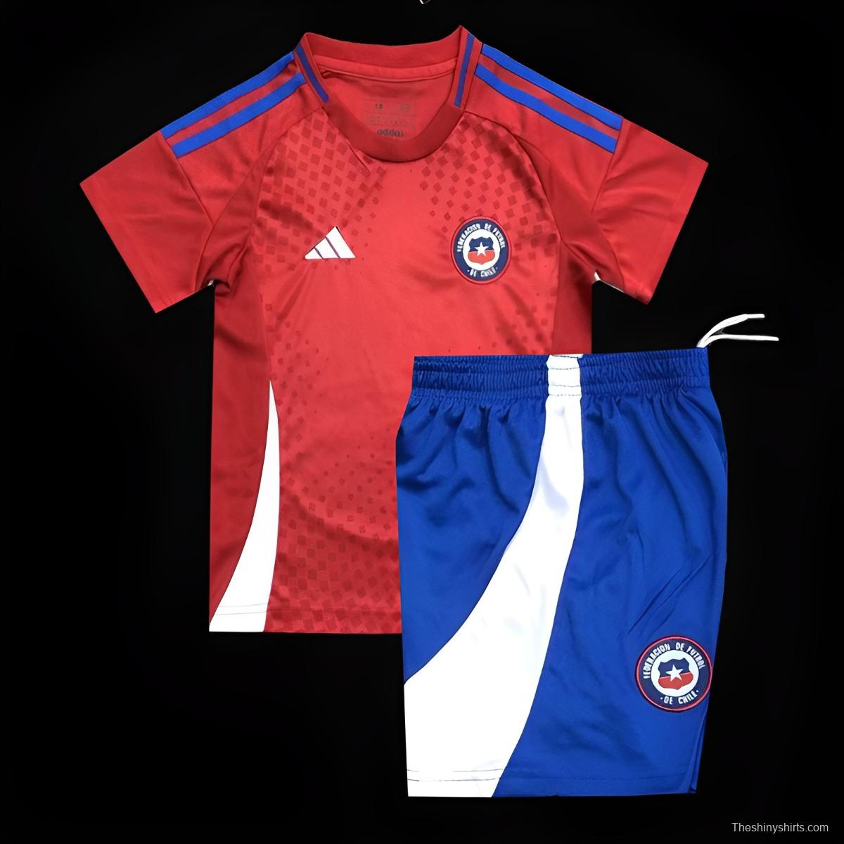 2024 Kids Chile Home Jersey