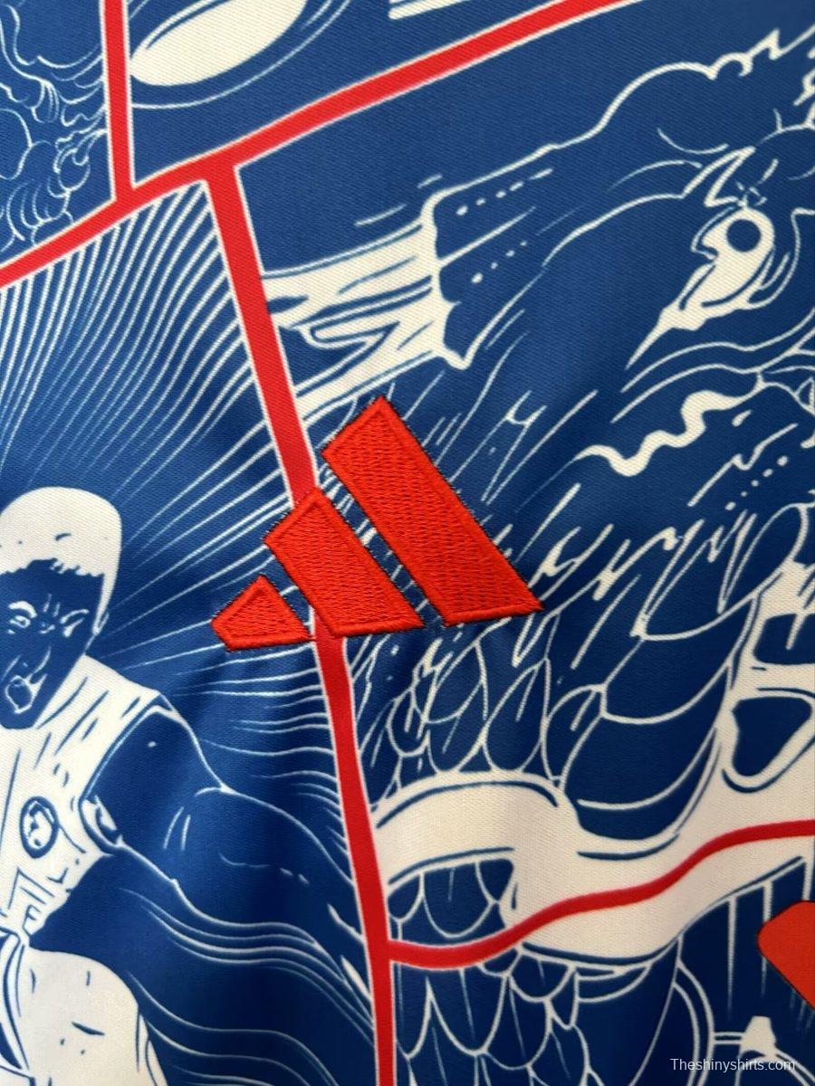 24/25 Fortuna Düsseldorf Daruma Blue Jersey