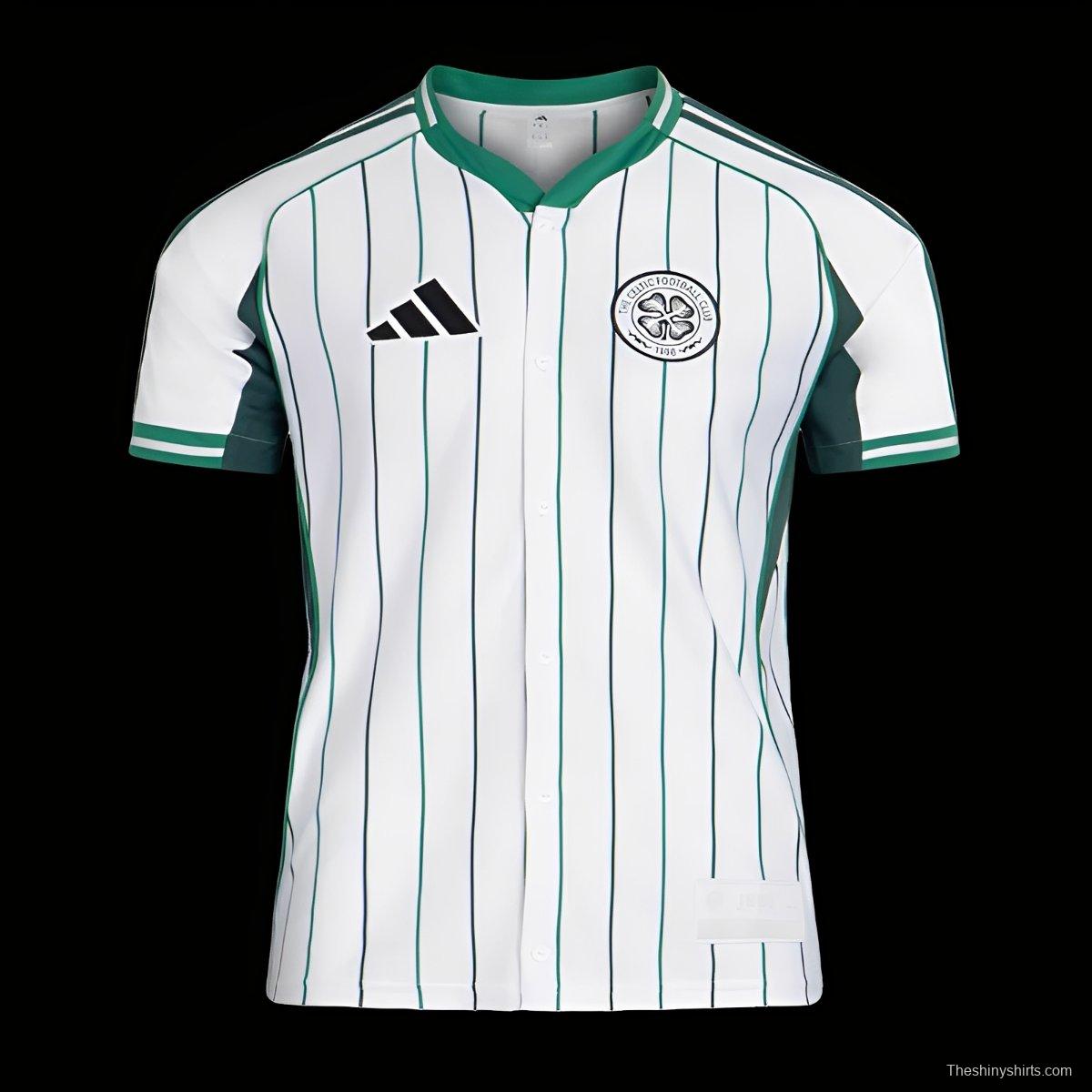 25/26 Celtic US Pack Baseball Jersey