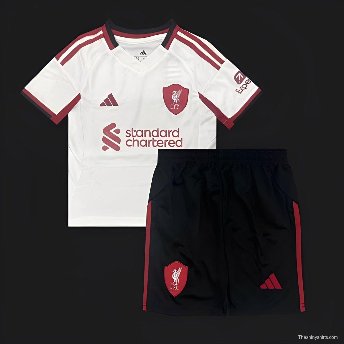 25/26 Kids Liverpool Away Jersey