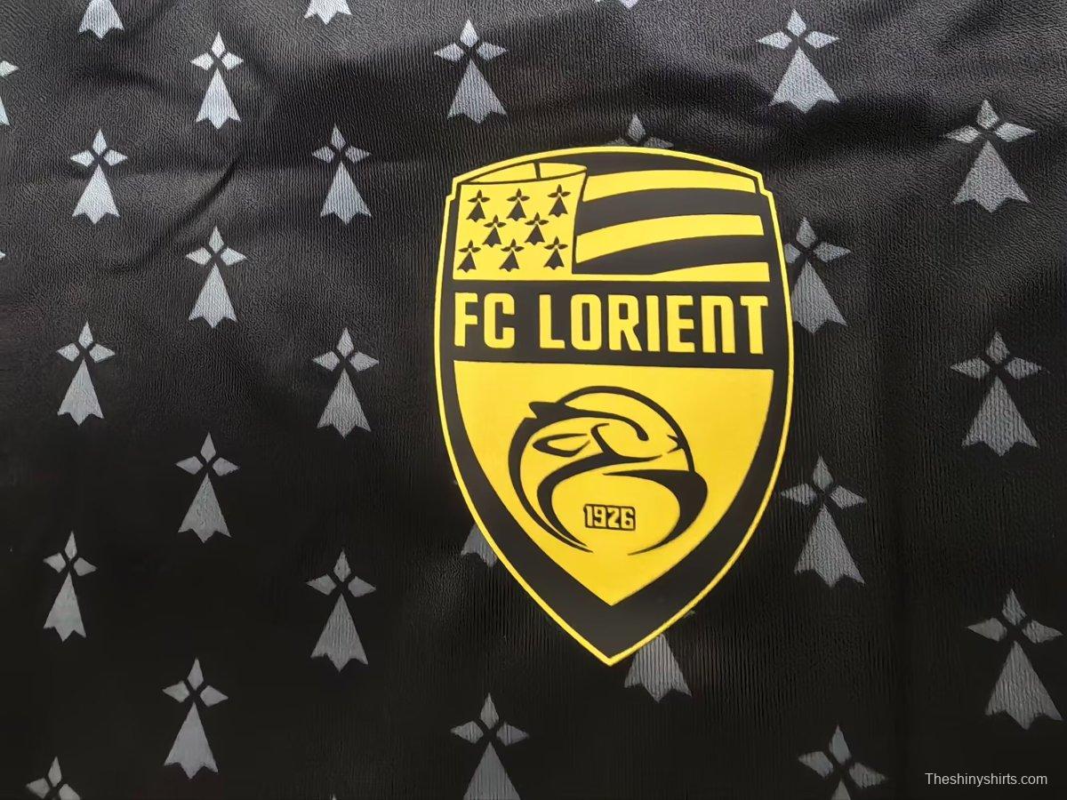 25/26 Lorient Third Black Jersey