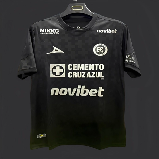25/26 Cruz Azul Third Black Jersey